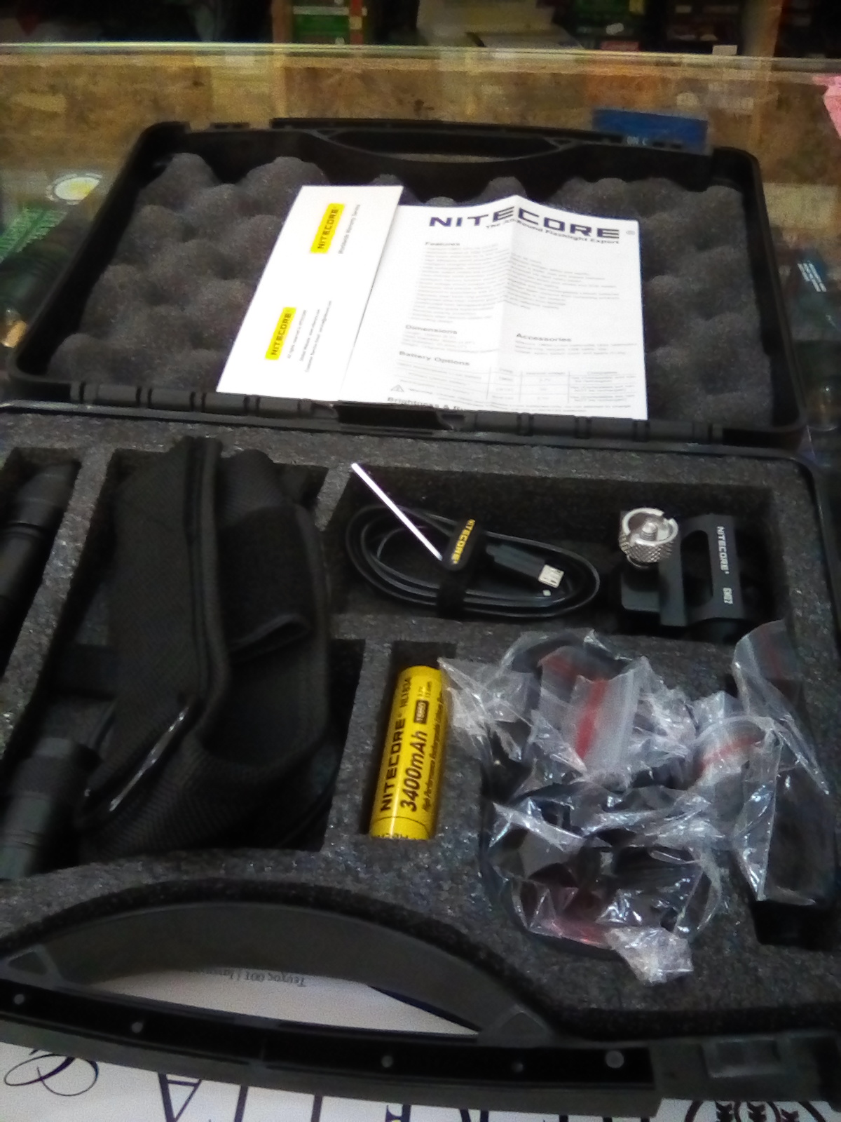 KIT Φακού MH25GT Nitecore ΒΟΡΒΗΣ Σπάρτη
