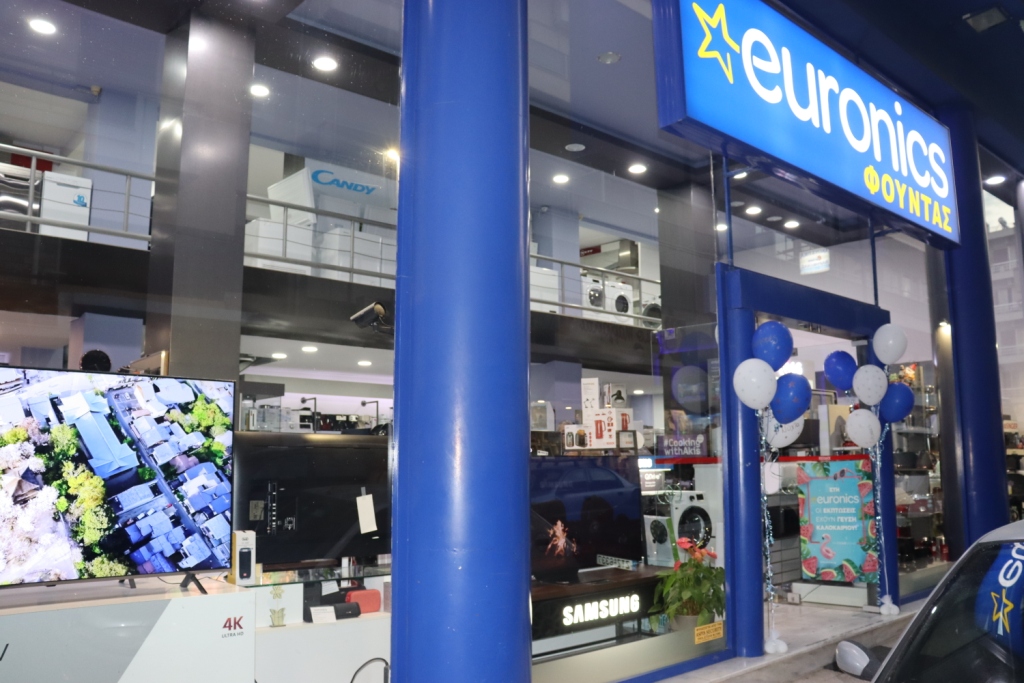 ΕΩΣ 50% – ΛΕΥΚΗ ΝΥΧΤΑ ΣΤΟ ΚΑΤΑΣΤΗΜΑ ΦΟΥΝΤΑΣ EURONICS – ΣΠΑΡΤΗ