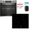 BEKO BBIE 12300 XD +HIC 64400 E Σετ Φούρνος Εστία