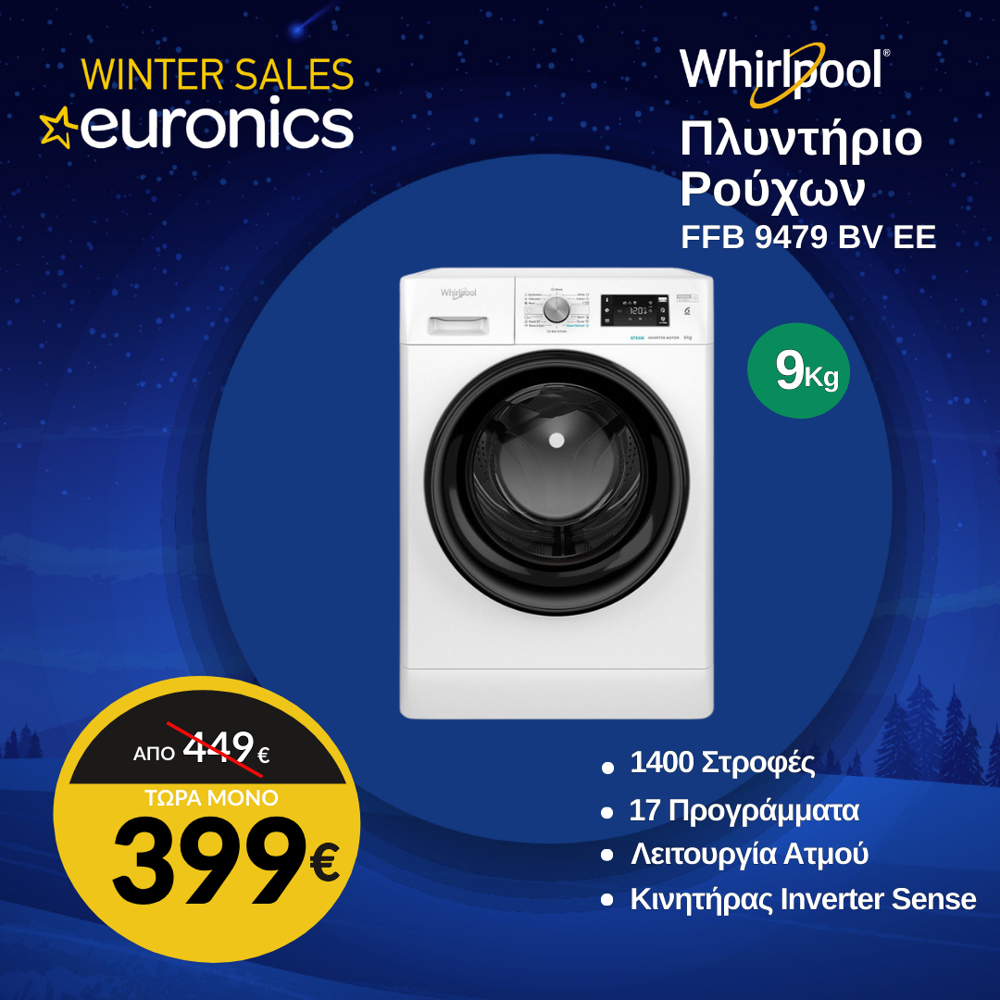 WHIRLPOOL FFB 9479 BV EE Πλυντήριο Ρούχων